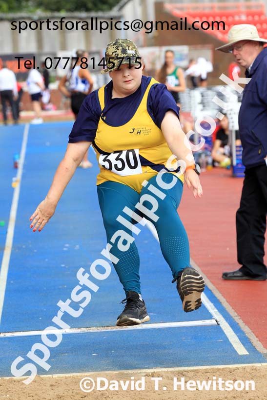 Long Jump, 2024 Gateshead Tartan Games.  Photo: David T. Hewitson/Sports for All Pics